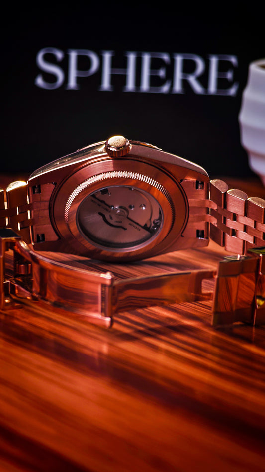 Sphere Day-Date Two Tone Automatic Watch | Miyota 8285