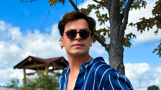 Sphere Tortoise/Dark Sunglasses | Premium Acetate, UV & Blue-Light
