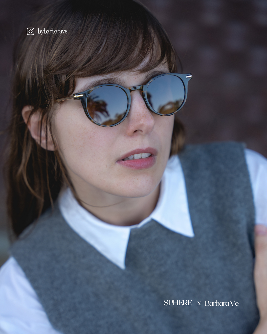 Sphere Tortoise/Brown Sunglasses | Premium Acetate, UV & Blue-Light