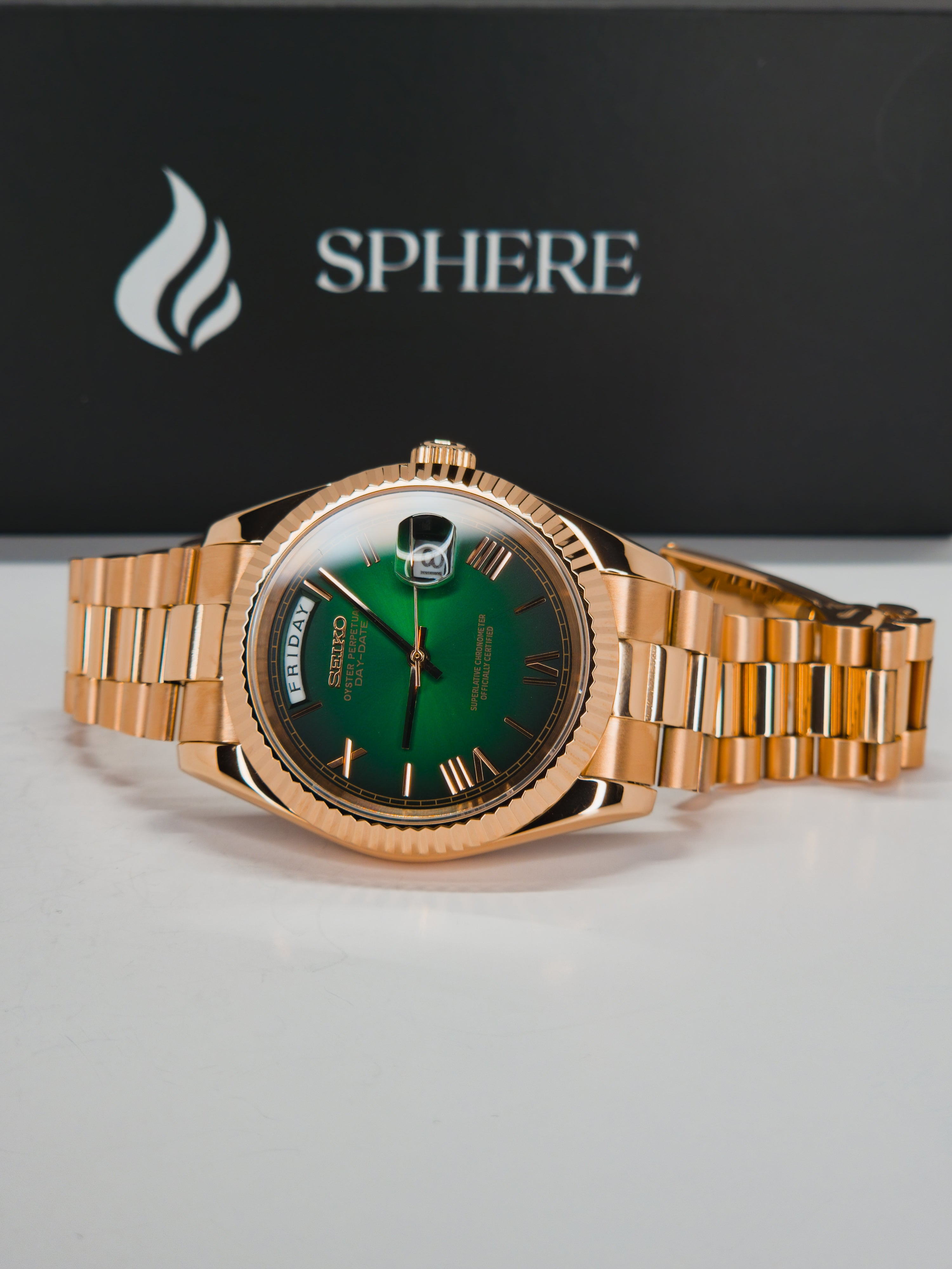 Sphere Custom Watch – Inspired by Day-Date – Powered by Seiko NH36