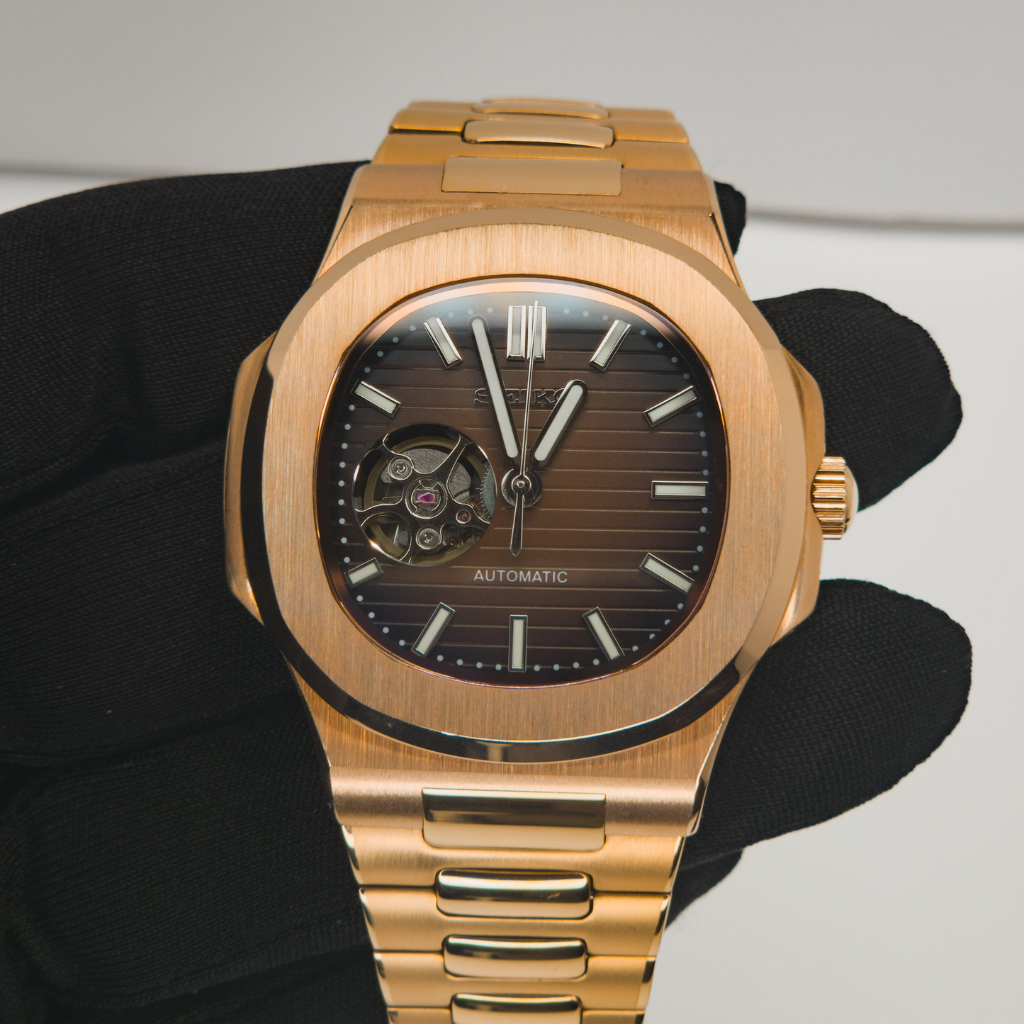 Sphere Nauti Open-Heart Automatic Watch | Seiko NH38, 316L Steel