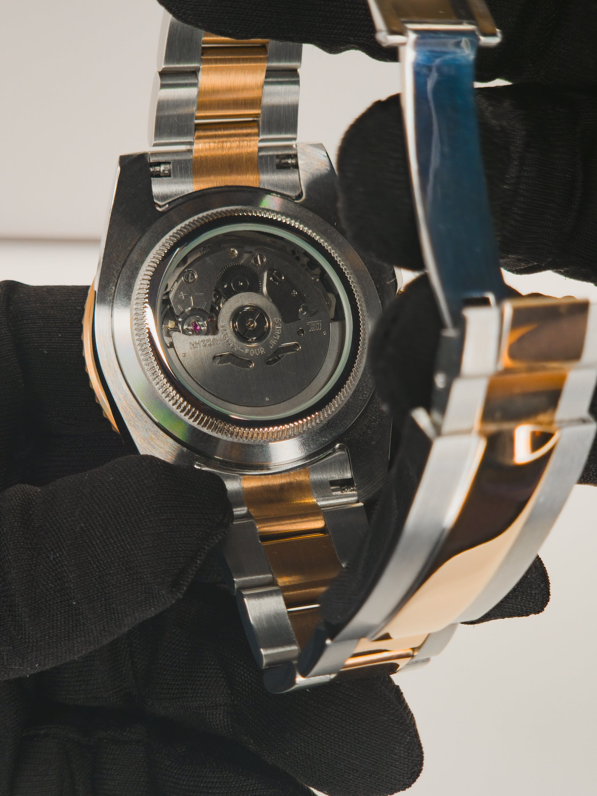 Sphere Custom Watch – Inspired by Yacht-Master – Powered by Seiko NH35 - Chocolate Two Tones