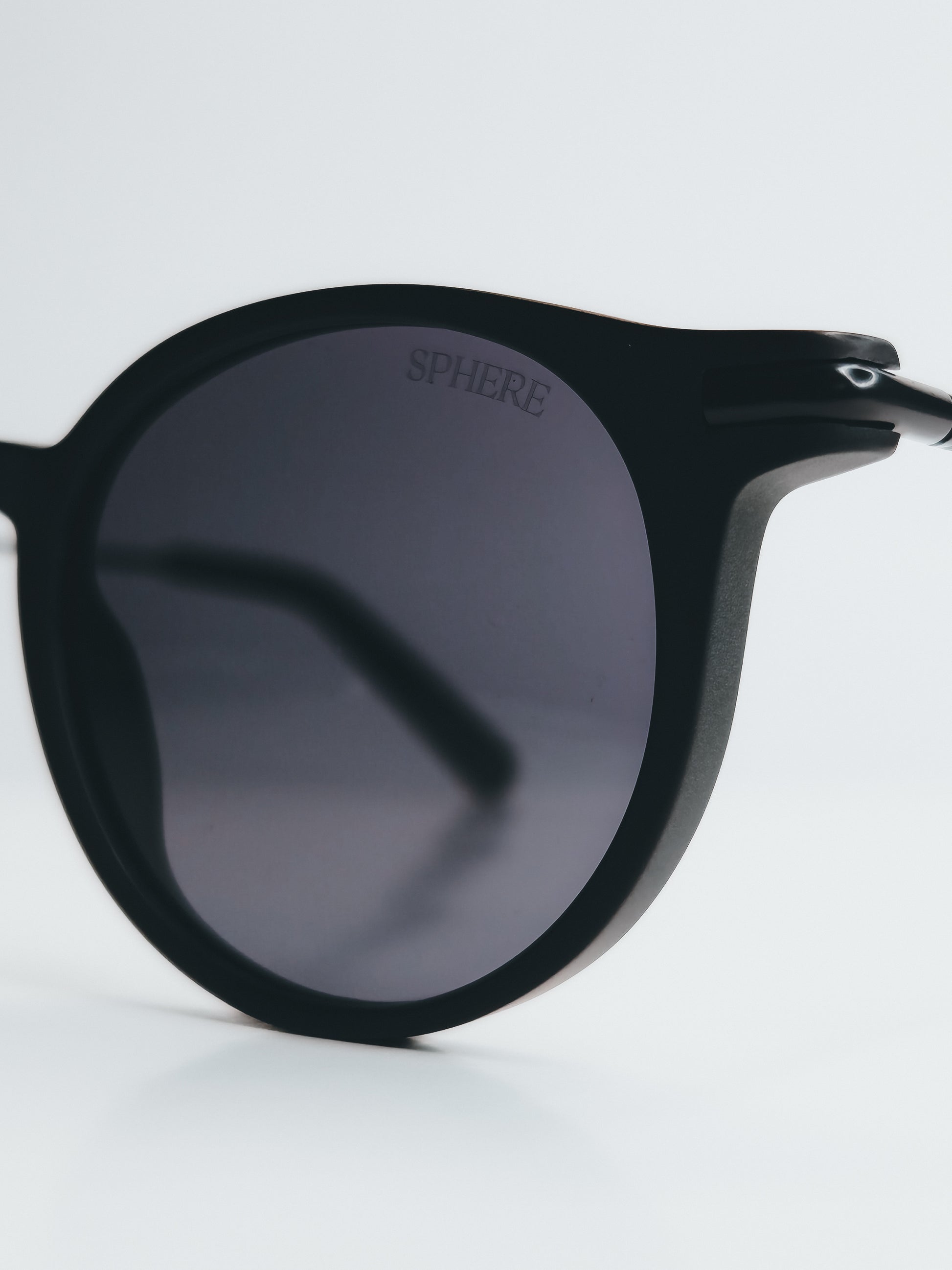 Sphere Glasses Matte Black/Dark