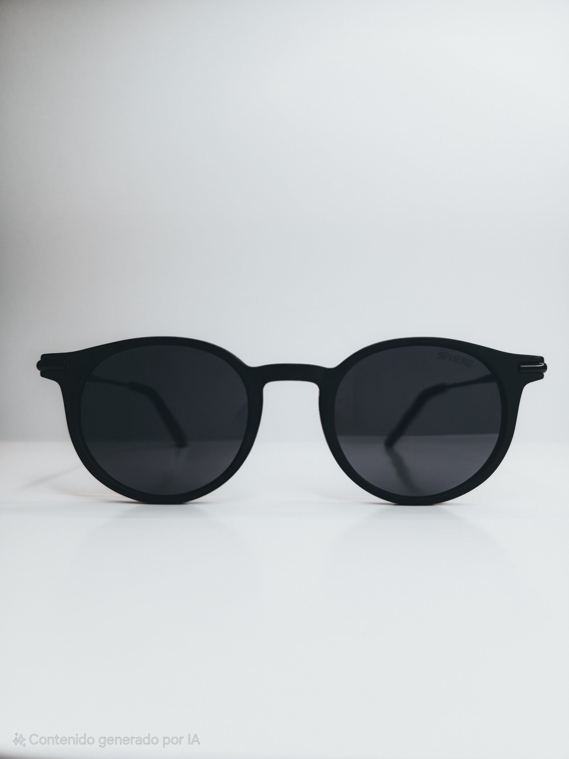 Sphere Glasses Matte Black/Dark